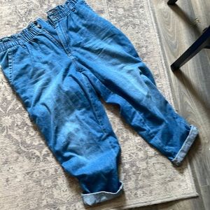 Universal Thread paper bag waist jeans size 14